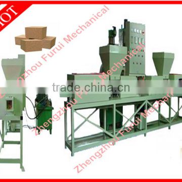 Compressed Sawdust Block Making Machine/sawdust pallet machine processing line/wood pallet foot press machine