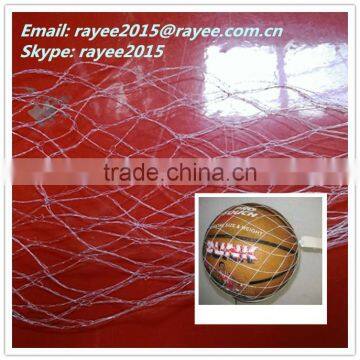 for basketball roll white color tubular mesh net bags without UV ,malla de polietileno en rollos