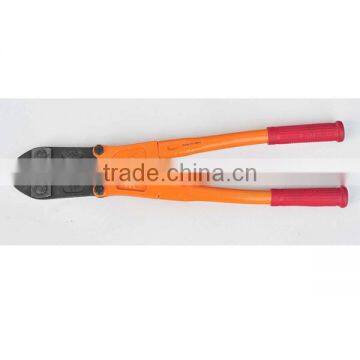 Janpese style bolt cutter with rubber grip handle