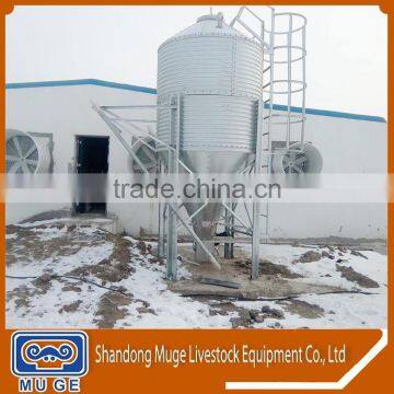 Steel feed tower silo for pig farm chicken farm