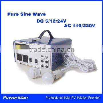 Small Home Use Solar Power System 600W Off Grid Solar Power Kit