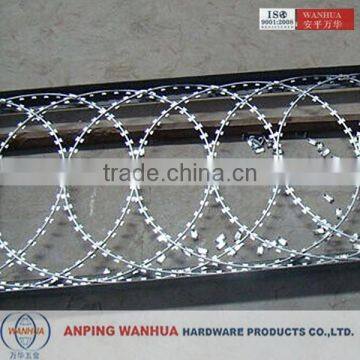 Anping Wanhua Low Price Concertina Razor Barbed Wire China Factory photo-6