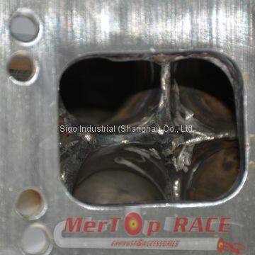 Mertop Race коллектор толщиной 3 мм, стандарта schedule 40, для B** M30 турбины T4/T3 E30/E32/E34/E28/E24/E23/E9 photo-3