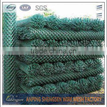 50MM X50MM PVC Coated Electric Galvanized Chain Link Wire Mesh