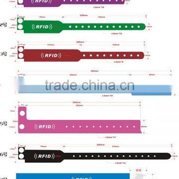 Flexible One Time Use Disposable RFID Paper Wristband photo-3