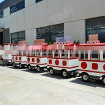 CE Approval Amusement Park, Trackless Fun Train, Shopping Mall,kids Riding, Indoor Outdoor Use Mini Electric Train, photo-4