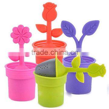 Fruit Shaped Food Grade Silicone Individual Tea Bag photo-2