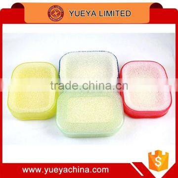 Coloured O2 Shaped Multi Function Soap Dish With Sponge photo-5