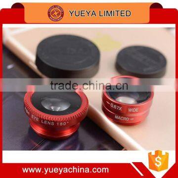 Universal Clip Fish Eye Lens Wide Angle Micro 3 in 1 for Cellphone photo-6