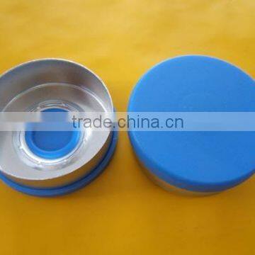 Flip-off Cap of Aluminium and Plastic for Glass Infusion Bottle photo-3