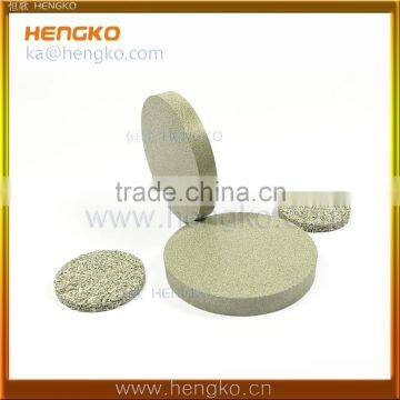 2 5 20 60 100 Micron Porous Stainless Steel 316L SS Sinter Filter Disc photo-3