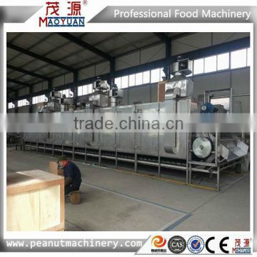 Continuous peanut roasting machine/Automatic almond roaster