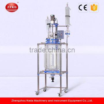 Laboratory Bio Glass Reactor 10L 20L photo-5