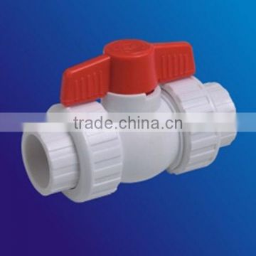 PPR pipe fittings double union ball valve