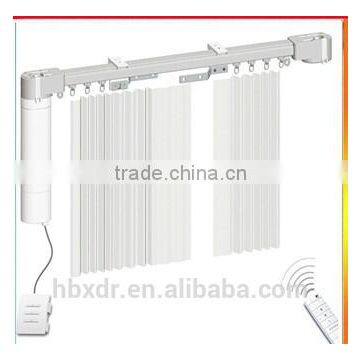 Anodized Custom bending types of aluminum motorized curtain track