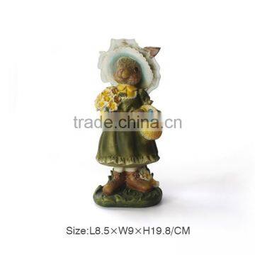 2015 Handmade Resin Rabbit Garden Sculpture photo-5