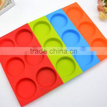 Round 6 Cavity Silicone Mold,silicone Cake Mold photo-3