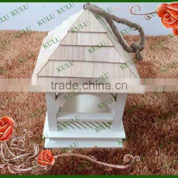 FSC SEDEX audited outdoor shingle roof wild bird shelter wood wild bird feeder