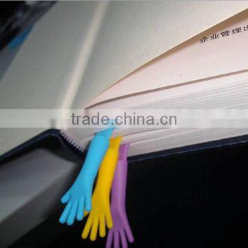 New Hand Shape Silicone Bookmark