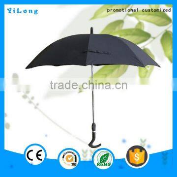 Best Price Strong Wood Handle Custom Cane Umbrella for Old Men, Walking Stick Tops Umbrella,umbrella Walking Cane photo-3