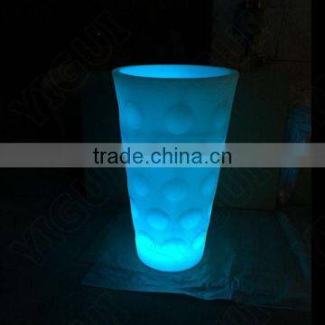 new items Color Change High Flower Pot LED Flower Planter