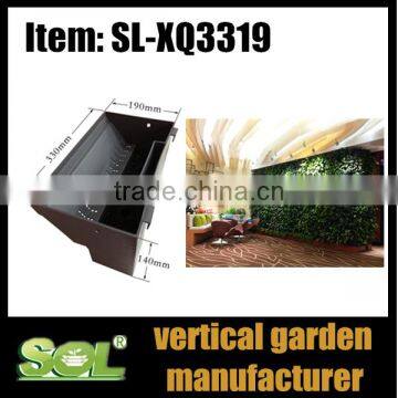 Hydroponic walls Outdoor Vertical Green Wall Planter pots