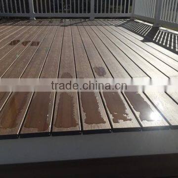 Trade Assurance Wood Plastic Composite WPC Outdoor Decking Flooring (150*25) photo-2