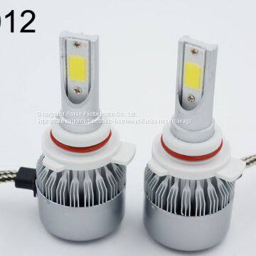 Led Headlight C6 9012 Cob 30W/Bulb(60W/Set) 6400lm/set(3200lm/b LED COB H7 LED Headlight Bulbs Hi/Lo photo-2