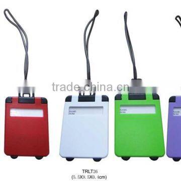 Luggage style Hard Plastic Luggage Tags