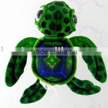 Sea World Busch Gardens Green Water Turtle Plush Stuffed Animal