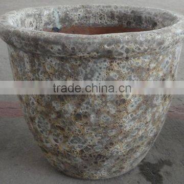 Viet Nam Pottery Ocean Style Collection of Sandblast Old Atlantic Planters