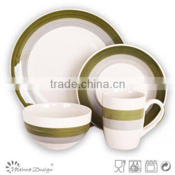 18pcs Handpainted Ceramic Dinnerware photo-2