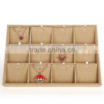 Linen Jewelry Display Neck Stands Jewelry Display Tray photo-2