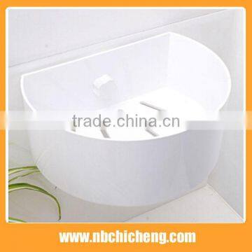 Plastic Corner Rack Bath Toiletires Holder Wall Mounted Corner Holder photo-2