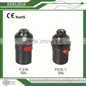 E27 Screw Bakelite Fluorescent Lamp Socket/plastic Bulb Holder photo-2