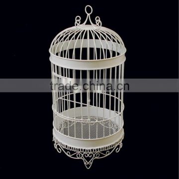 New Design White Wire Bird Cages for Weddings