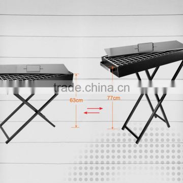 Folding Cold Rolled Steel Plate Charcoal Barbecue Grill