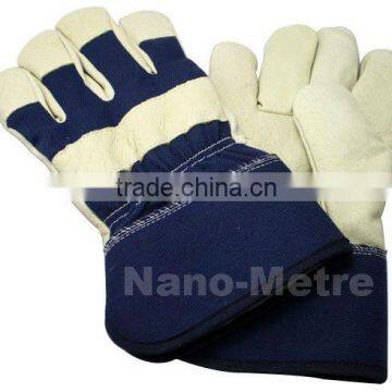 NMSAFETY leather working gloves manufacturer