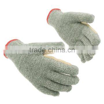 Terry Cotton Gloves/ loop pile glove /terry cloth glove for heat resistant