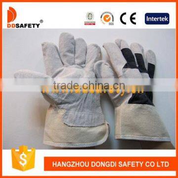 DDSAFETY 2017 With 5Years Experience Luvas Cow Split Leather Glove Safety Equipment