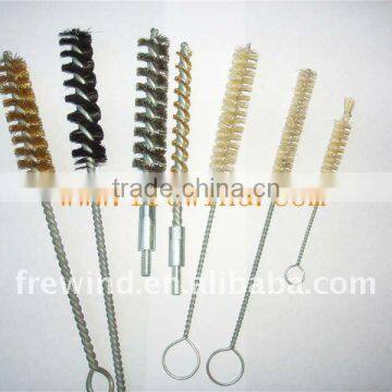 Tube fitting brush