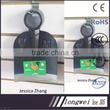 B.cock brank hoe head gardening tools and digging tools made in china