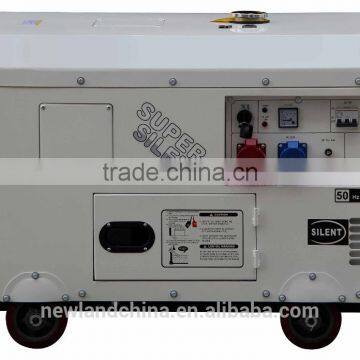 8.5kw 2 Cylider/2V86F Engine,220V380V Diesel Silent Generator With Electric Start photo-2