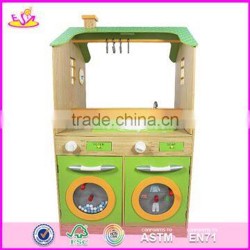 2017 New Products Funny Children Wooden Play Kitchen Sets W10C260 photo-3