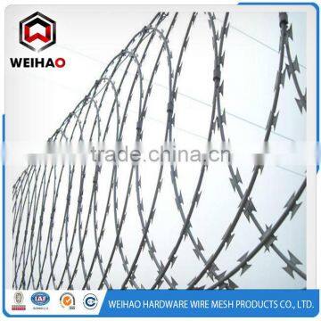 online shopping !! reinforce and stainless razor barbed wire used in farm