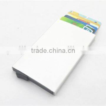 Slim Aluminum Credit Card Holder Metal RFID Protector Wallet photo-5