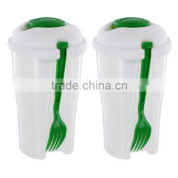 2017 New Salad to go Mug With Dressing Container & Fork photo-5