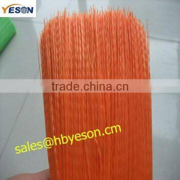 Outdoor broom head with soft bristle