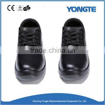 Labor Protective Rubber Sole Man Leather Safety Shoe photo-5