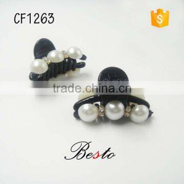 2016 New fashion jewel rhinestone clow hair clip for lady